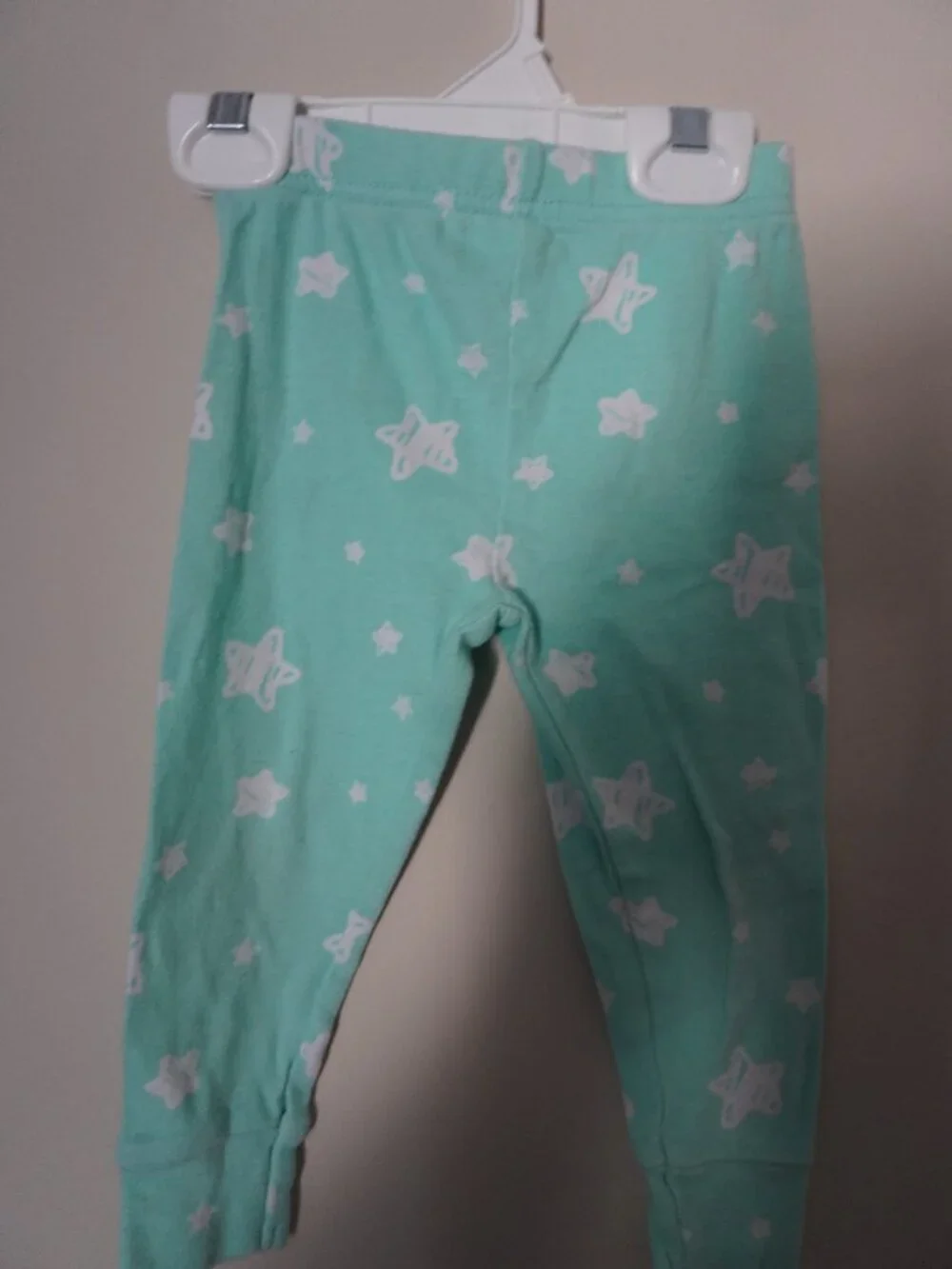 Kids' Mint Bluey & Bingo Character Pajama Top - Long Sleeve